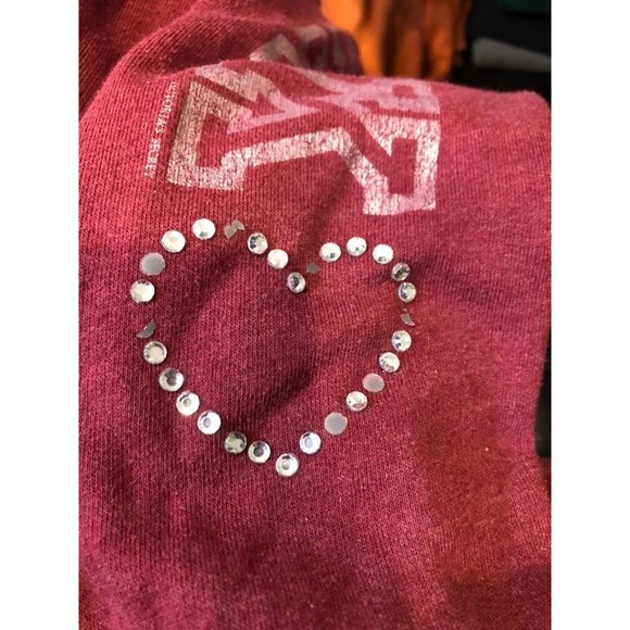 VS Pink Texas A&M Aggies Bling Sweatshirt - Picture 6 of 8